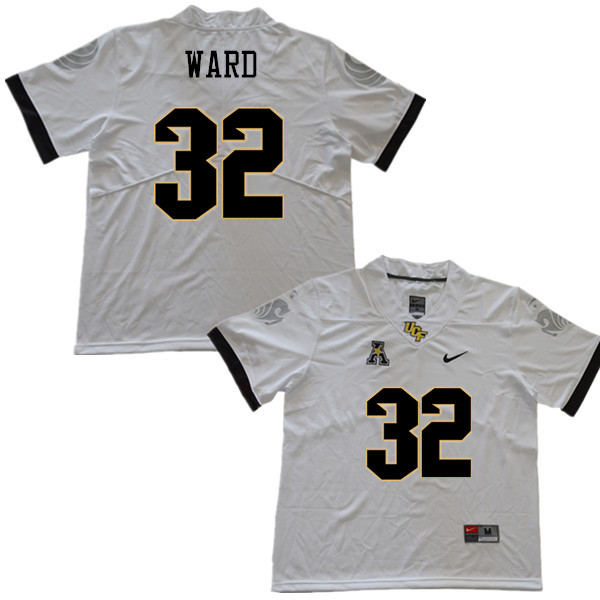 Men #32 Alex Ward UCF Knights College Football Jerseys Sale-White